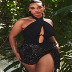 Novelty Mini Length Coverup Sarong Skirt image number null