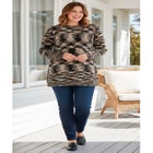 Crewneck Chenille Sweater image number null