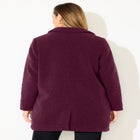 Teddy Bear Sherpa Trench Coat image number null