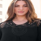 Lace Embellished Swing Ultra Femme Top image number null