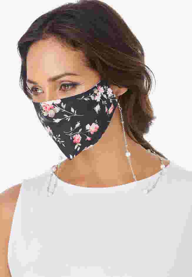 Beaded Face Mask Chain image number 0