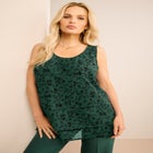 Double-Layer Georgette Tank Top image number null