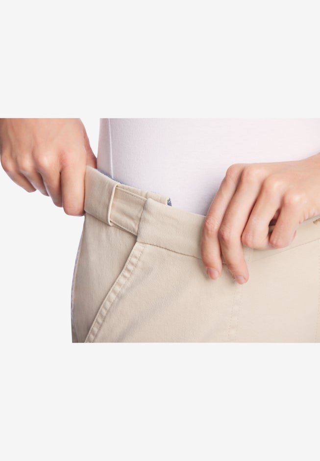 Adjustable Waist Straight-Leg Chino image number 4