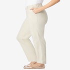 Adjustable Waist Straight-Leg Chino image number null