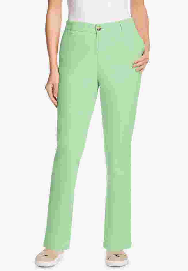 Adjustable Waist Straight-Leg Chino image number 0