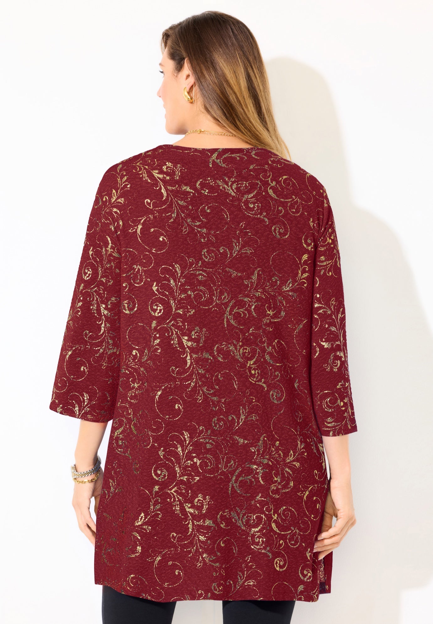 Black Label Metallic Cardigan image number 1