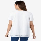 Lace-Trim Pintucked Tunic image number null