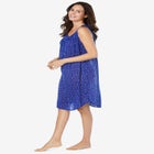 Pintuck Cooling Sleeveless Sleepshirt image number null