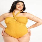 Braided Halter Swimsuit image number null