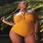 Braided Halter Swimsuit image number null