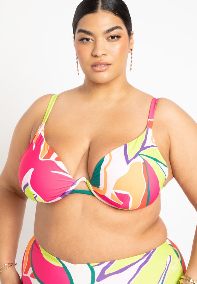 Gabi Fresh Swim x ELOQUII Underwire Bikini Top image number null