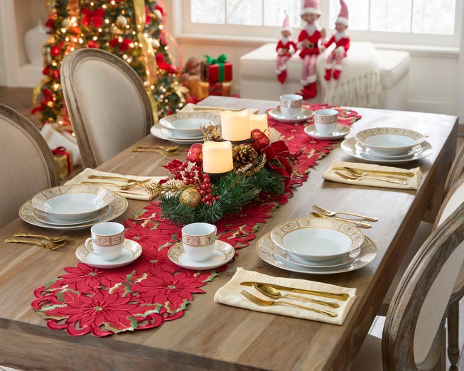 Cordless LED Pre-Decorated Candleholder Centerpiece image number 2