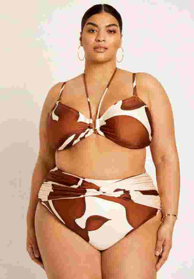 Gabi Fresh Swim x ELOQUII U-Wire Detail Bikini Top image number 3