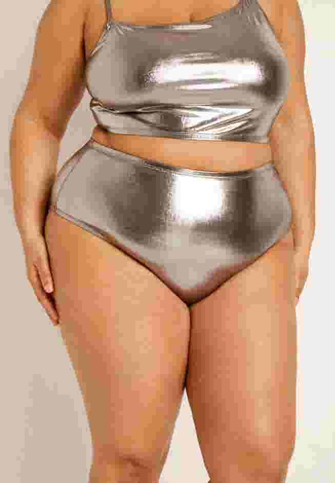 Gabi Fresh Swim x ELOQUII High Waisted Bikini Bottom image number 1