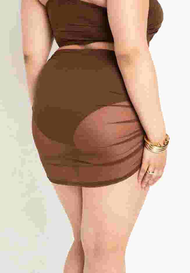 Ruched Bikini Miniskirt image number 3