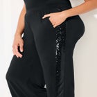 Sequin Stripe Pant image number null