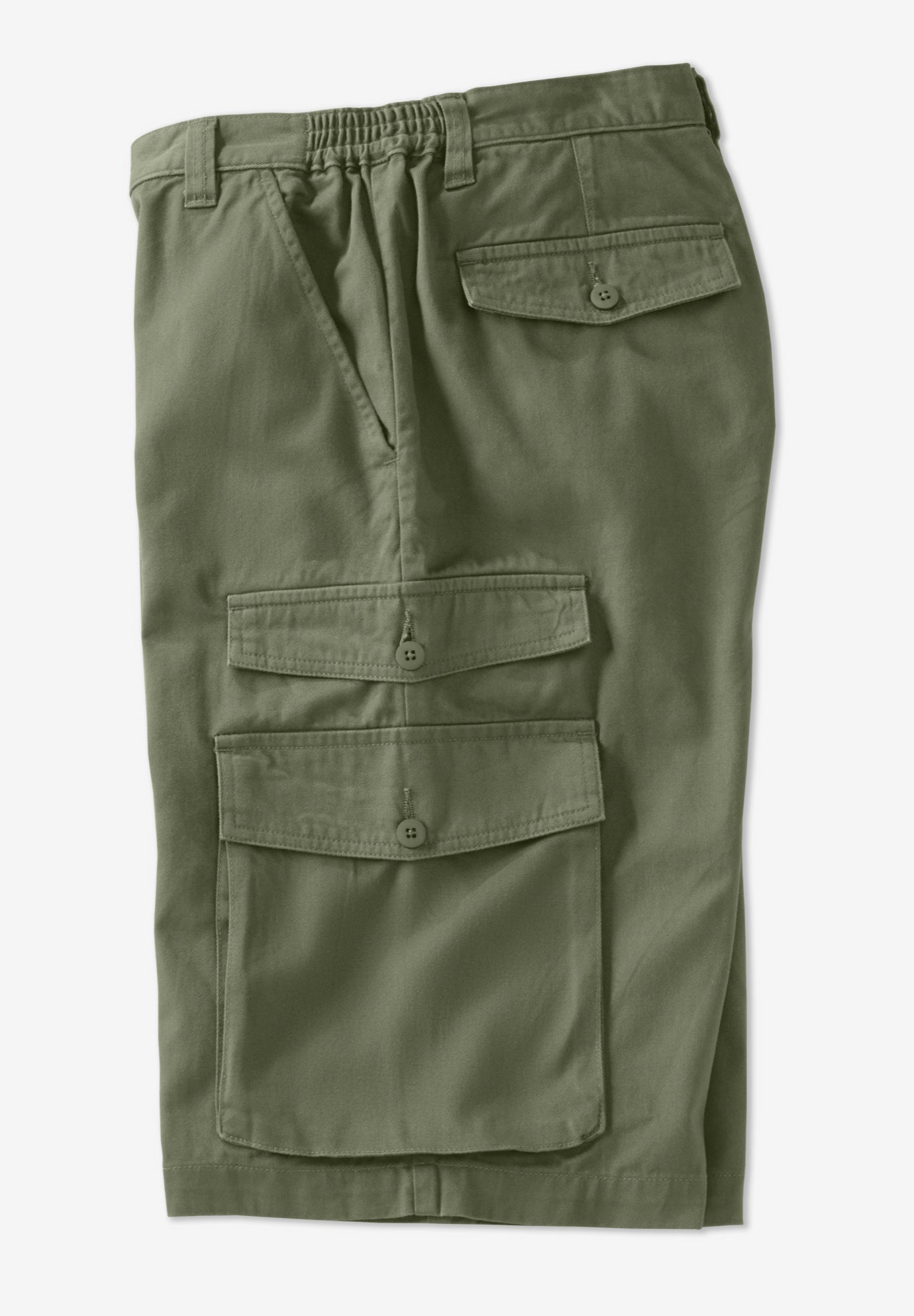 12" Side Elastic Cargo Shorts image number 3