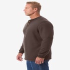 Bonded Sherpa Waffle Henley image number null