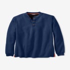 Bonded Sherpa Waffle Henley image number null