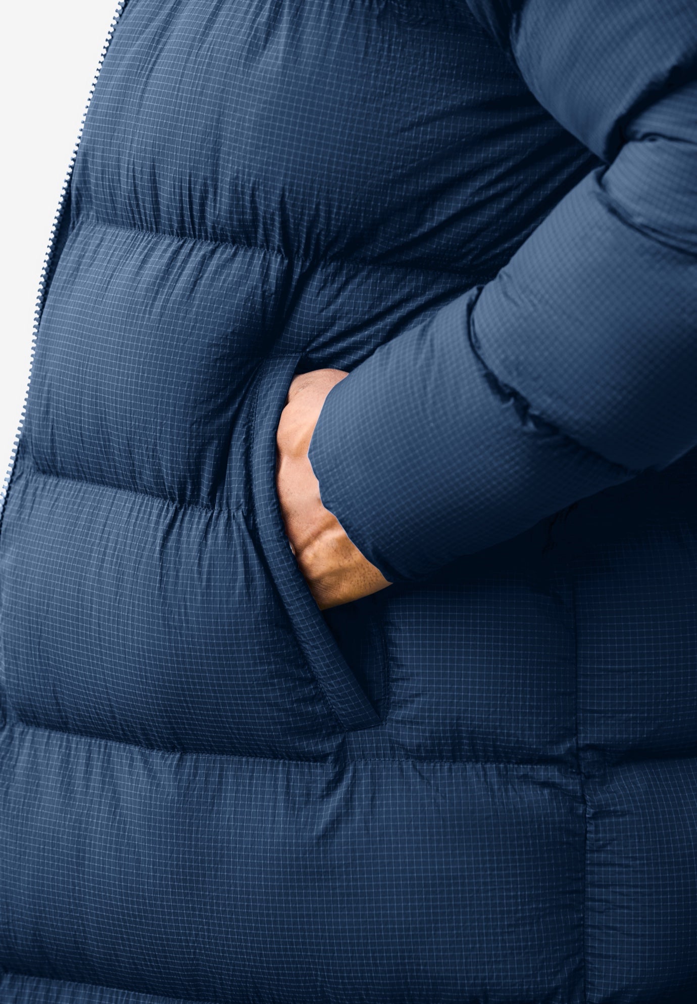 Long Quilted Puffer Coat image number 2