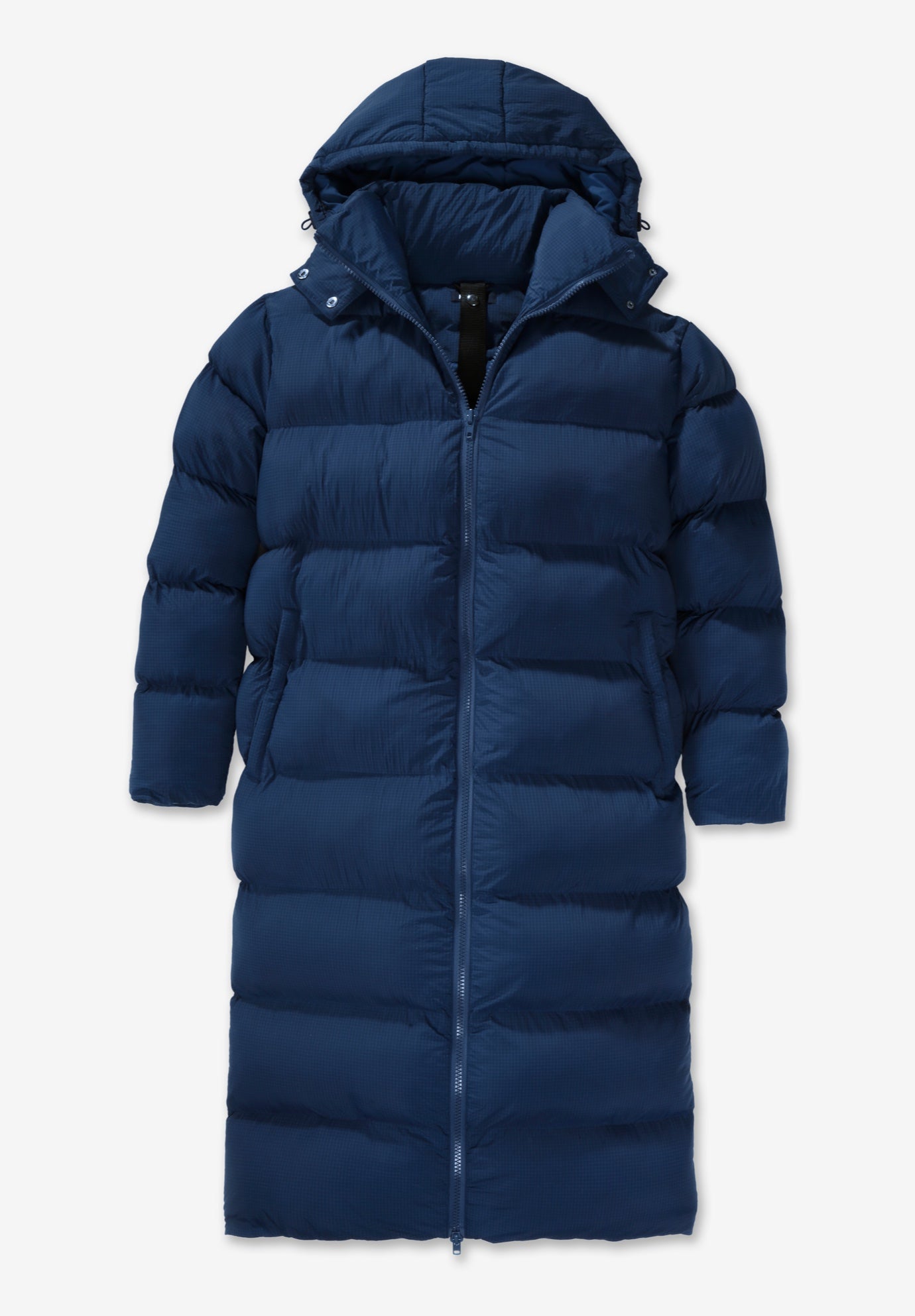Long Quilted Puffer Coat image number 0