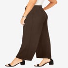 Everyday Stretch Knit Wide Leg Pant image number null