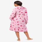 Dreams & Co&reg; Plush Hooded Wrap Robe image number null