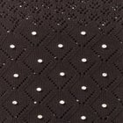 Rhinestone Pointelle Knit Sweater image number null