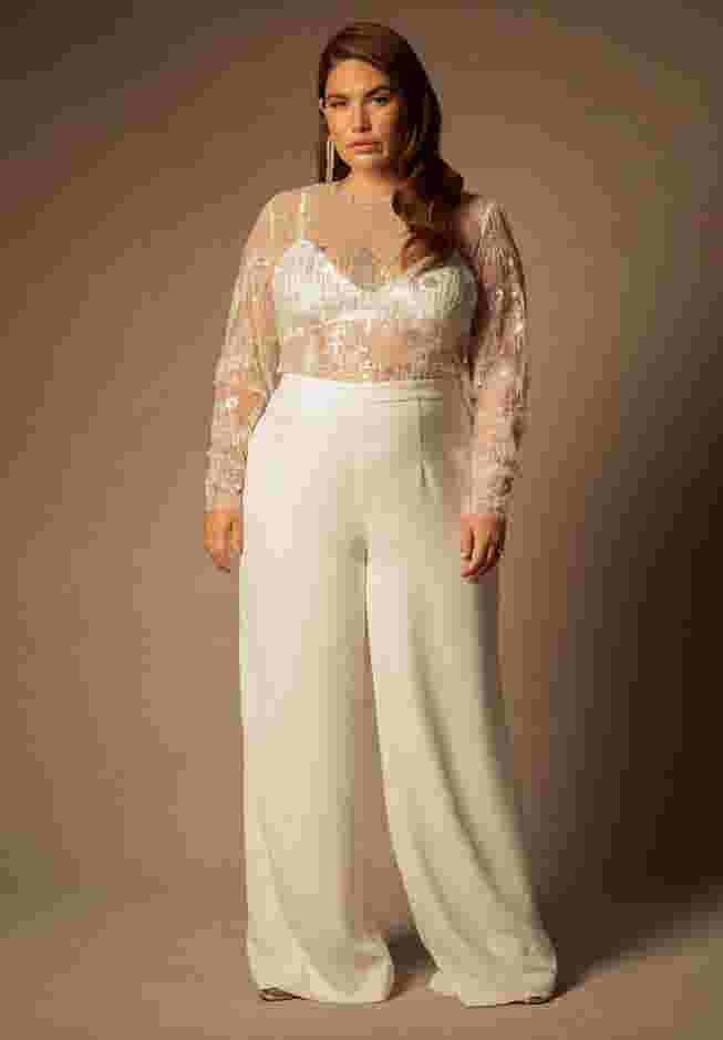 Bridal by ELOQUII Satin Bralette image number 2