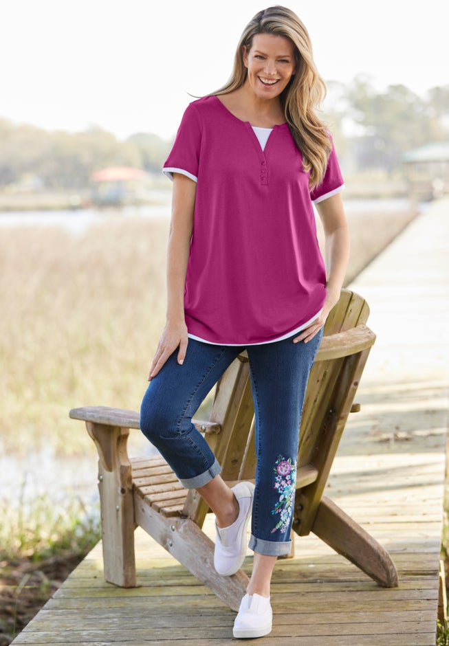 Layered-Look Tee image number 7