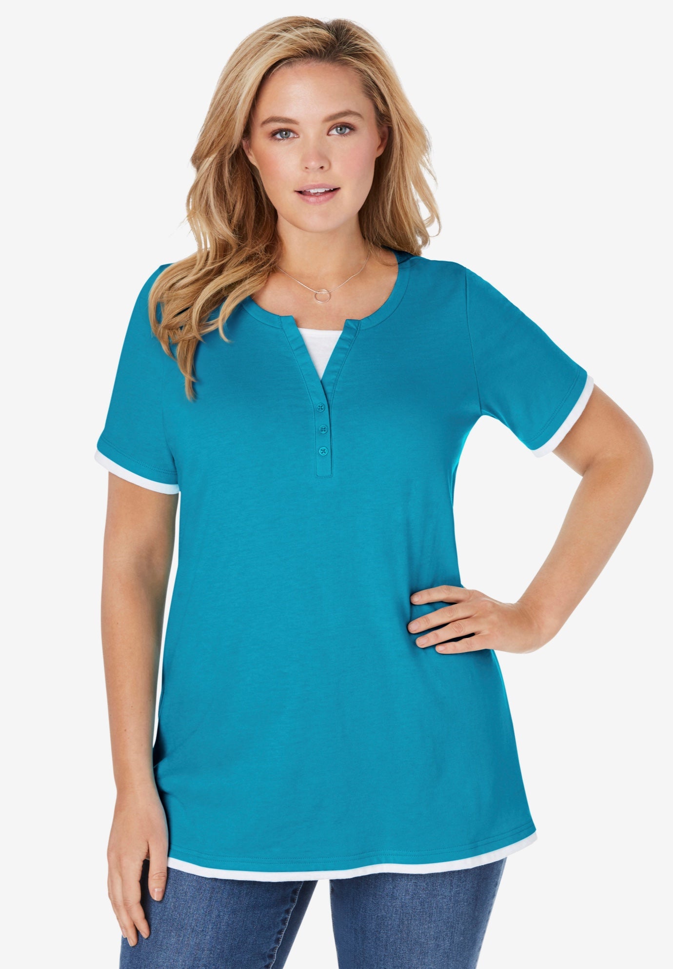 Layered-Look Tee image number 0