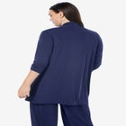 Ultrasmooth® Fabric Long Sleeve Cardigan image number null