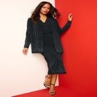Ultrasmooth&reg; Fabric Long Sleeve Cardigan image number 0