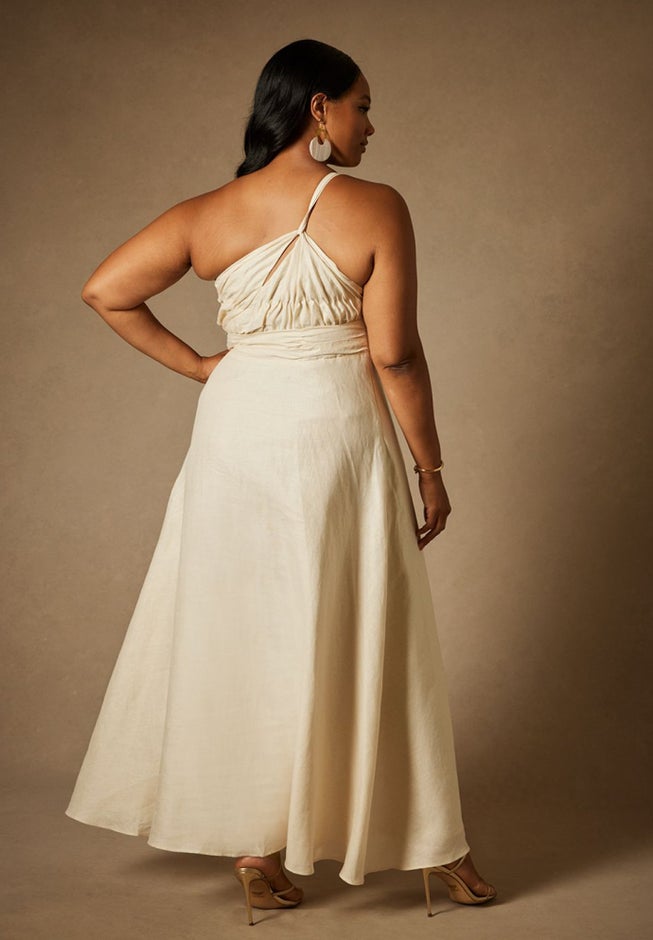 Bridal by ELOQUII Cutout Maxi Dress image number 2