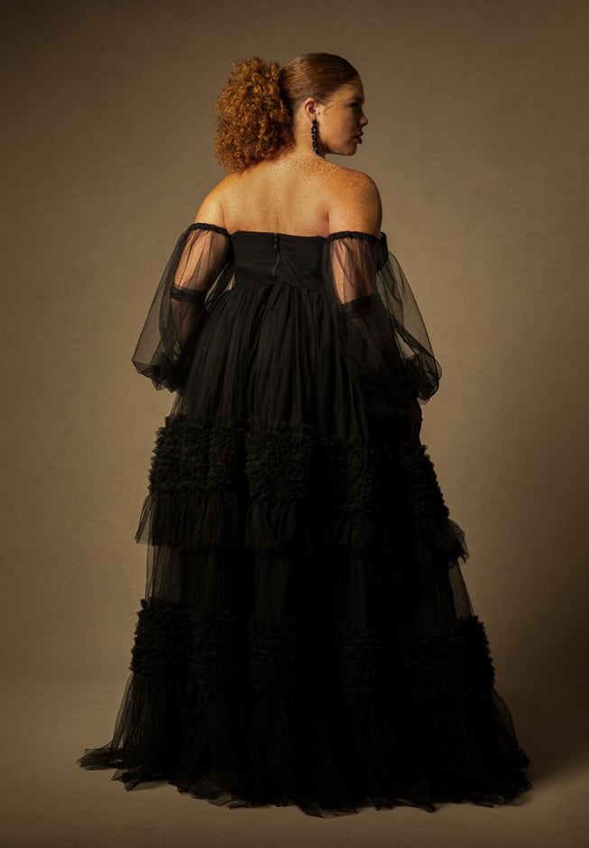 Bridal by ELOQUII Tulle Bustier Ball Gown image number 2