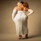 Bridal by ELOQUII Sequin Column Dress image number null