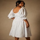 Bridal by ELOQUII Sweetheart Neck Dress image number null