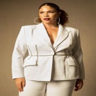 Bridal by ELOQUII Embellished Blazer image number null