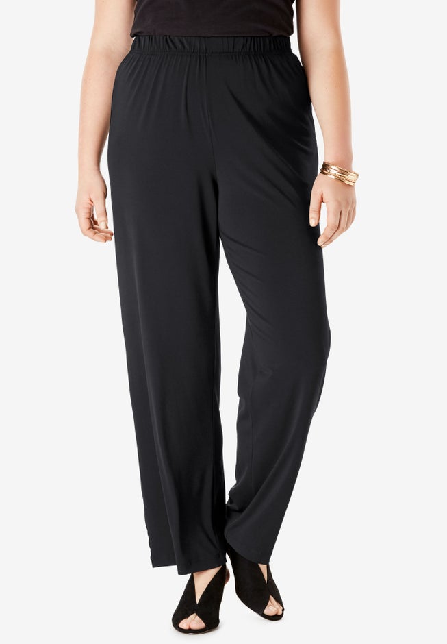 Ultrasmooth® Fabric Wide-Leg Pant image number 2