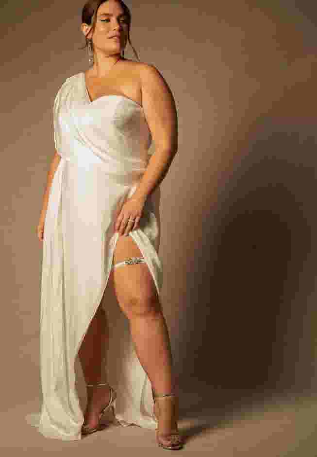 Bridal by ELOQUII Embellished Garter image number 0