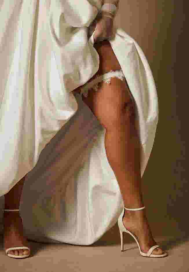 Bridal by ELOQUII Lace Garter image number 1
