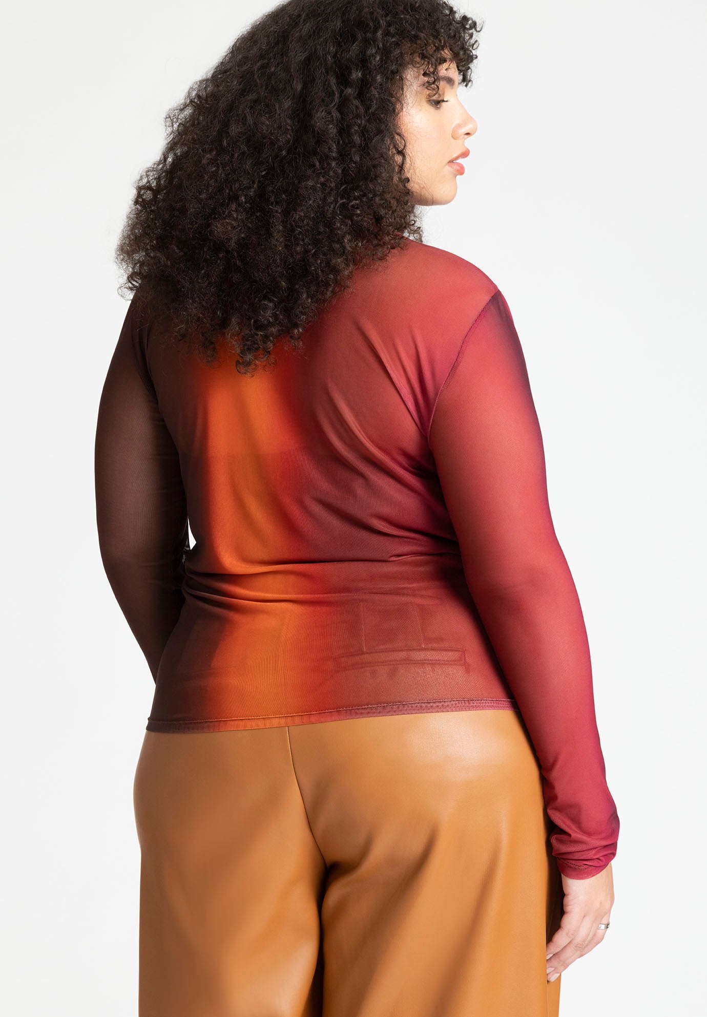 Mesh Turtleneck image number 1