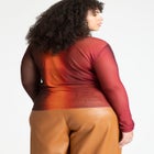 Mesh Turtleneck image number null