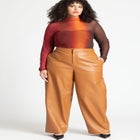 Mesh Turtleneck image number null