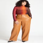 Mesh Turtleneck image number null