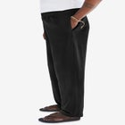 Elastic Waist Gauze Cotton Pants image number null