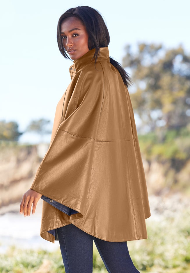 Leather Poncho image number 2