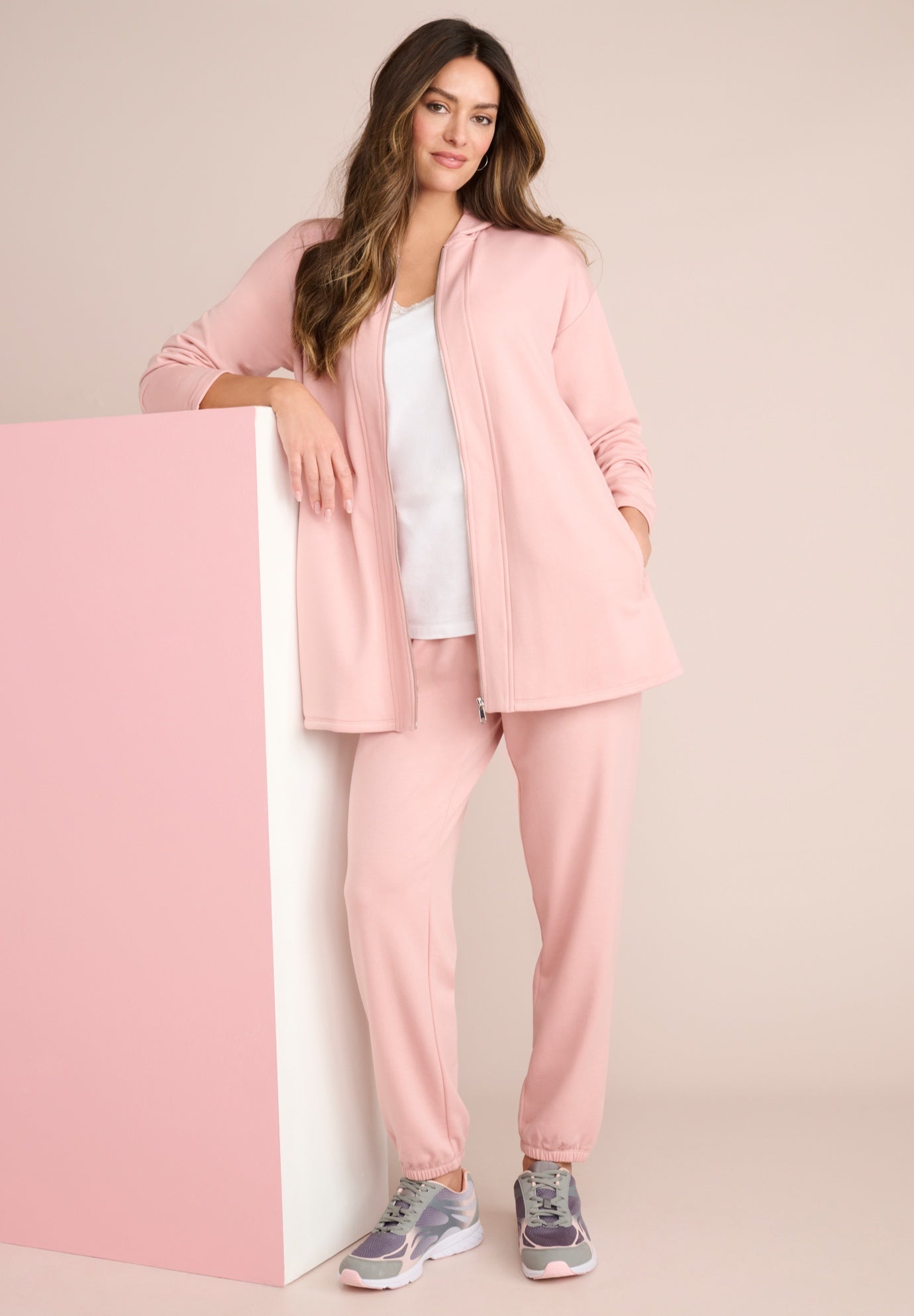 Comfort+ Fleece Slim Leg Jogger image number 0