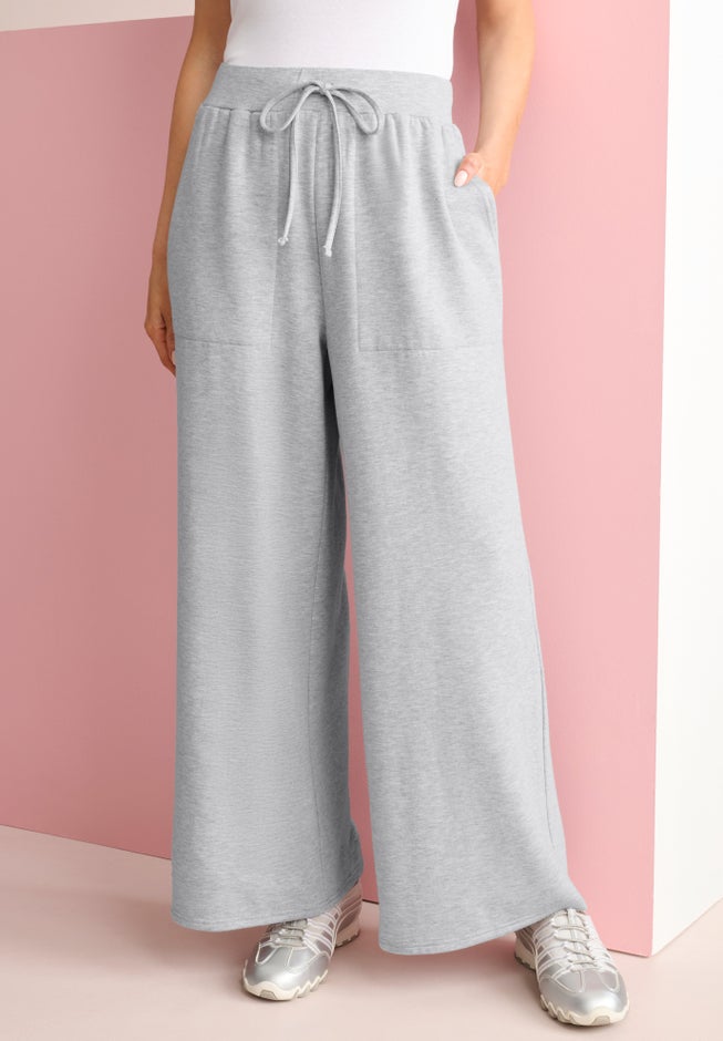 Comfort+ Fleece Flared Sweatpants image number 1