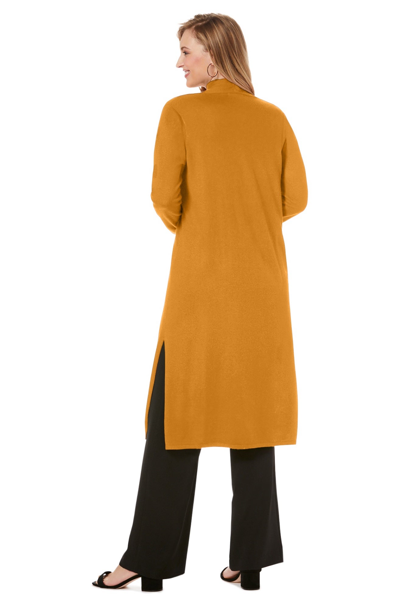 Carefree Cashmere Duster Sweater image number 1